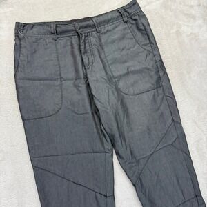 JOE'S Jeans Women's 25‎ Saddle Crop Cargo Black Utility Pants Casual Trousers